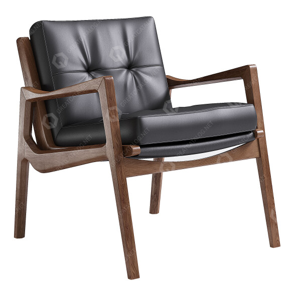Fauteuil ClassiCon Euvira modèle 3D