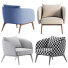Fauteuil HC28 Cosmo Uovo - axtam3d
