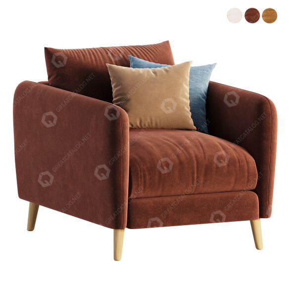 Fauteuil Loaf Squishmeister modèle 3D