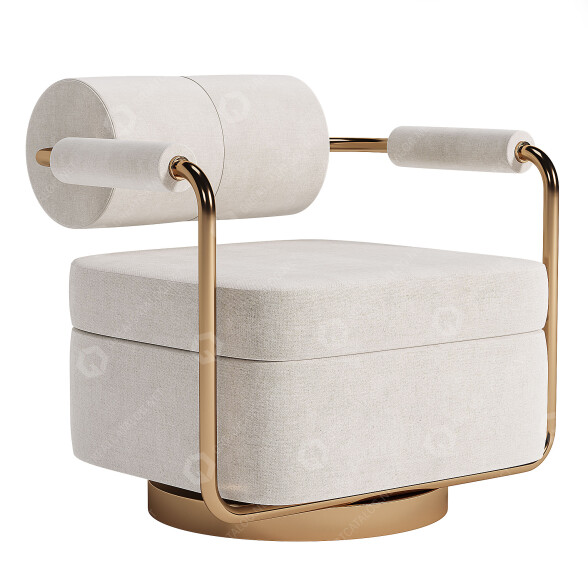 Крісло Mezzo Collection Anderson 3D модель