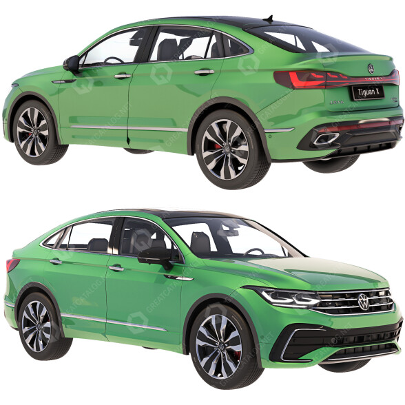 Samochód Volkswagen Tiguan X CN-Spec 2021 model 3D