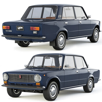 Auto Lada Zhiguli 21011 1974 by VAZ