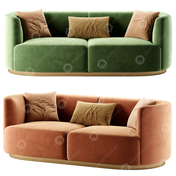 Sofá Domkapa Chloe Modelo 3D