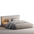 Cama Casaspace Icnoyotl Suede Fabric Rectangular Headboard Modern - Obidov3d