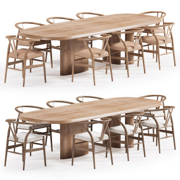 Mesa y sillas Bonaldo Padiglioni and Syd