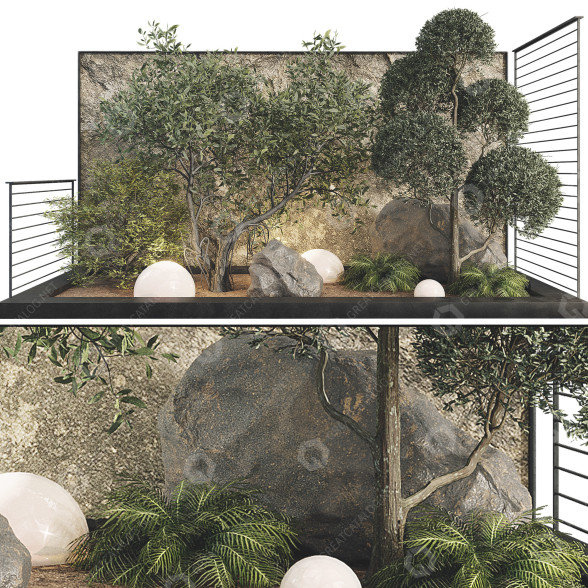 Drzewa i krzewy Collection Set 36 model 3D