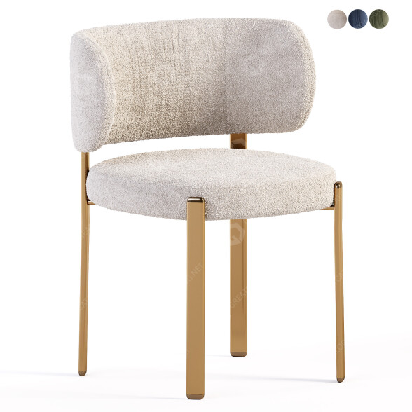 Chair Turri Roma 3D model