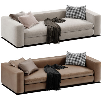Диван Minotti Leonard 2 3D модель