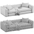Sofa Minotti Leonard 2 - axtam3d