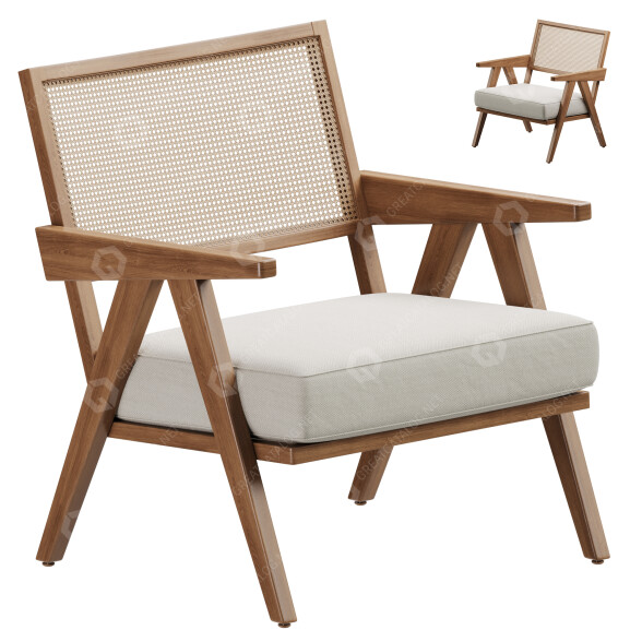 Sessel Abel 3D-Modell