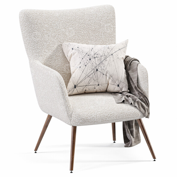 Armchair Jysk Hundested 3D model GreatCatalog 37375