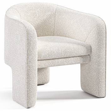 Кресло Koala Living Esther Cream Boucle