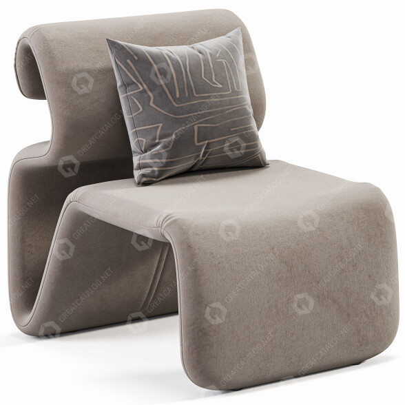 Sessel Artilleriet Etcetera Easy 3D-Modell