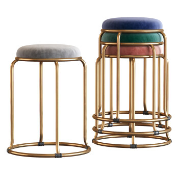Табурет Litfad Glam Round