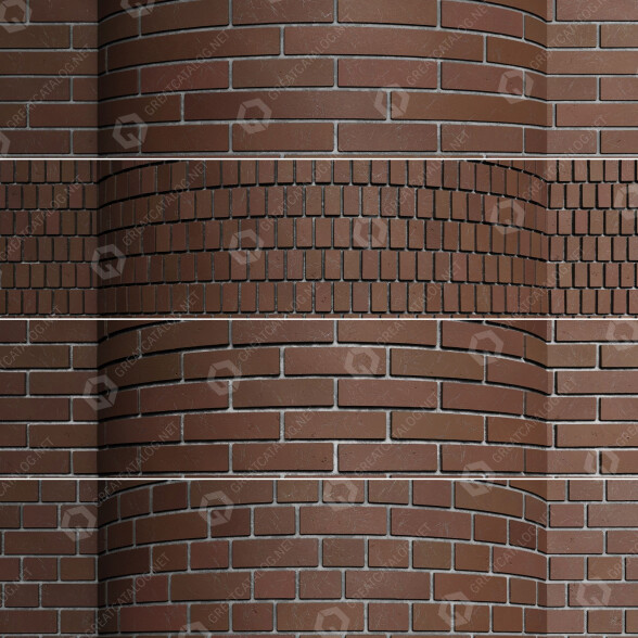 Cegły Wall 007 model 3D