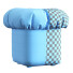 Пуф Litfad Contemporary Mushroom Shape - HenMat