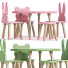 Tisch und Stühle für Kinder Childrens Set - Adamari