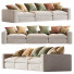 Диван Dream Navy 3 Seater - HenMat