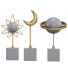 Estatuillas Sun Moon and Planet Decorations - Adamari