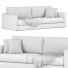 Sofa Flexform Magnum 3 Seater - Adamari