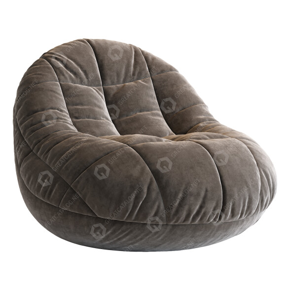 Silla de Bolsa Modern Bean N 03 Modelo 3D