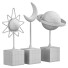 Estatuillas Sun Moon and Planet Decorations - Adamari