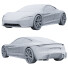 Voiture Tesla Roadster - AnimixStudio