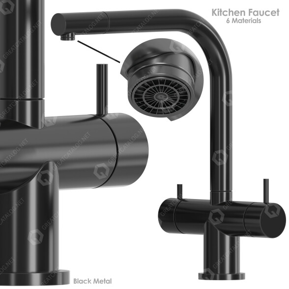 Wasserhahn Materials 02 3D-Modell