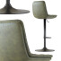 Bar Stool Modern Armless Rotatable - HenMat