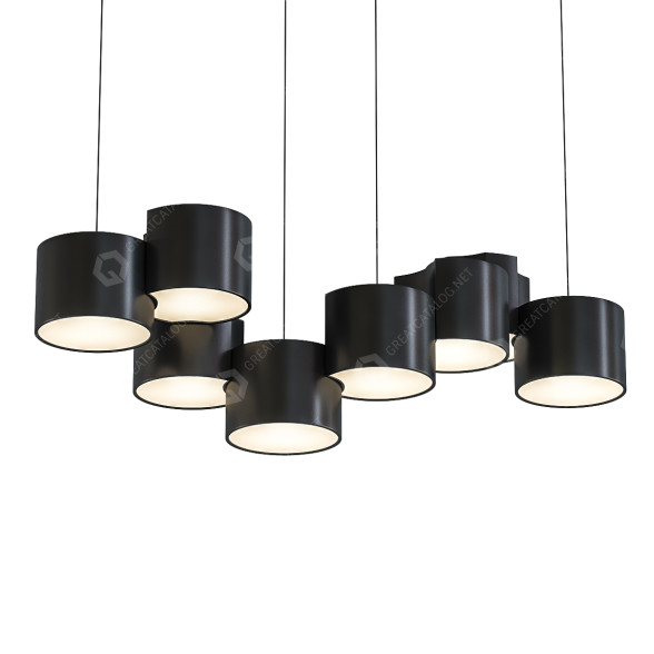Pendant Lamp Modern Scandinavian LED 3D model