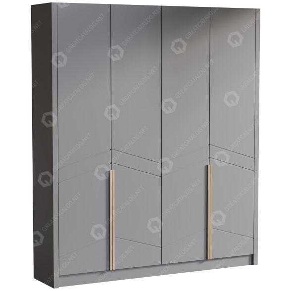 Wardrobe Furniture Composition 42 3D model