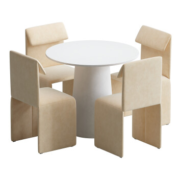 Table and Chairs Ton Sacha and P.O.V.