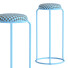 Барний стілець Litfad Scandinavian Stackable Armless Round Seat Backless Barstool - HenMat