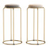 Барний стілець Litfad Scandinavian Stackable Armless Round Seat Backless Barstool - HenMat
