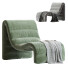 Sillón Coco Republic Modern Zurich Occasional - HenMat