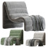 Sillón Coco Republic Modern Zurich Occasional - HenMat