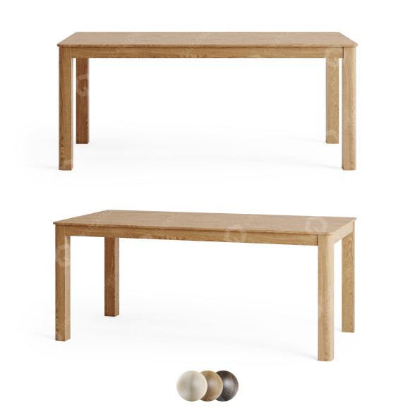 Tables Bolia Dining Node 3D model