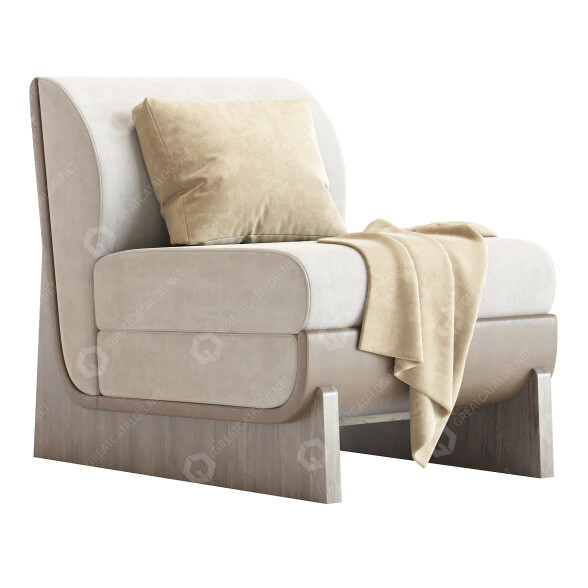 Fauteuil Caracole You Sleigh Me modèle 3D