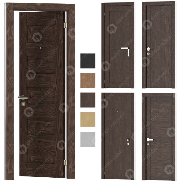 Двери Interiors 1 3D модель