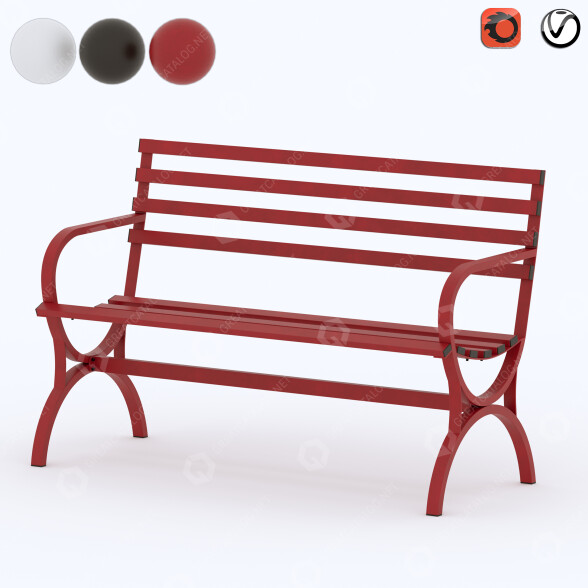 Banco Credo Modelo 3D