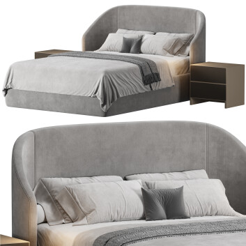 Cama y mesitas de noche 1stDibs Queen Fortune