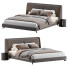 Bett und Nachttischchen Minotti Spencer - zvezdaboy