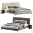 Bett und Nachttischchen Minotti Spencer - zvezdaboy