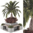 Plants and Benches Collection Set 86 - mio