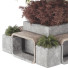 Plants and Benches Collection Set 86 - mio