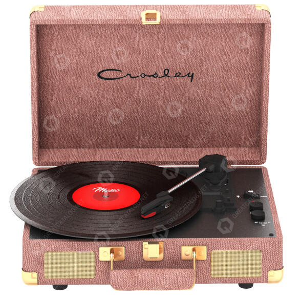 Програвач Crosley Radio Cruiser Deluxe Record Player 3D модель