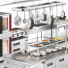 Обладнання Cafe 03 Commercial Kitchen - Nareh