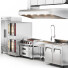 Обладнання Cafe 03 Commercial Kitchen - Nareh