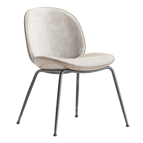 Chair Gubi Beetle Dining 3D model