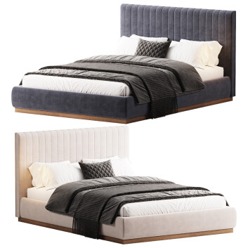 Bed 1stDibs American Queen Size